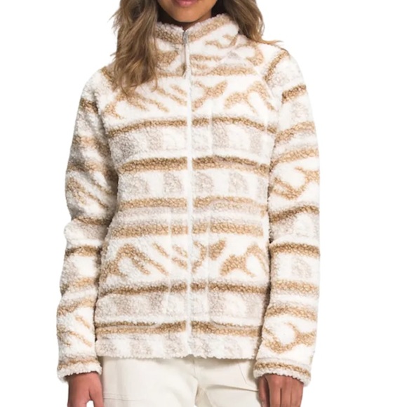 The North Face Women’s Printed Ridge Sherpa Fleece Full Zip Jacket - Picture 9 of 10